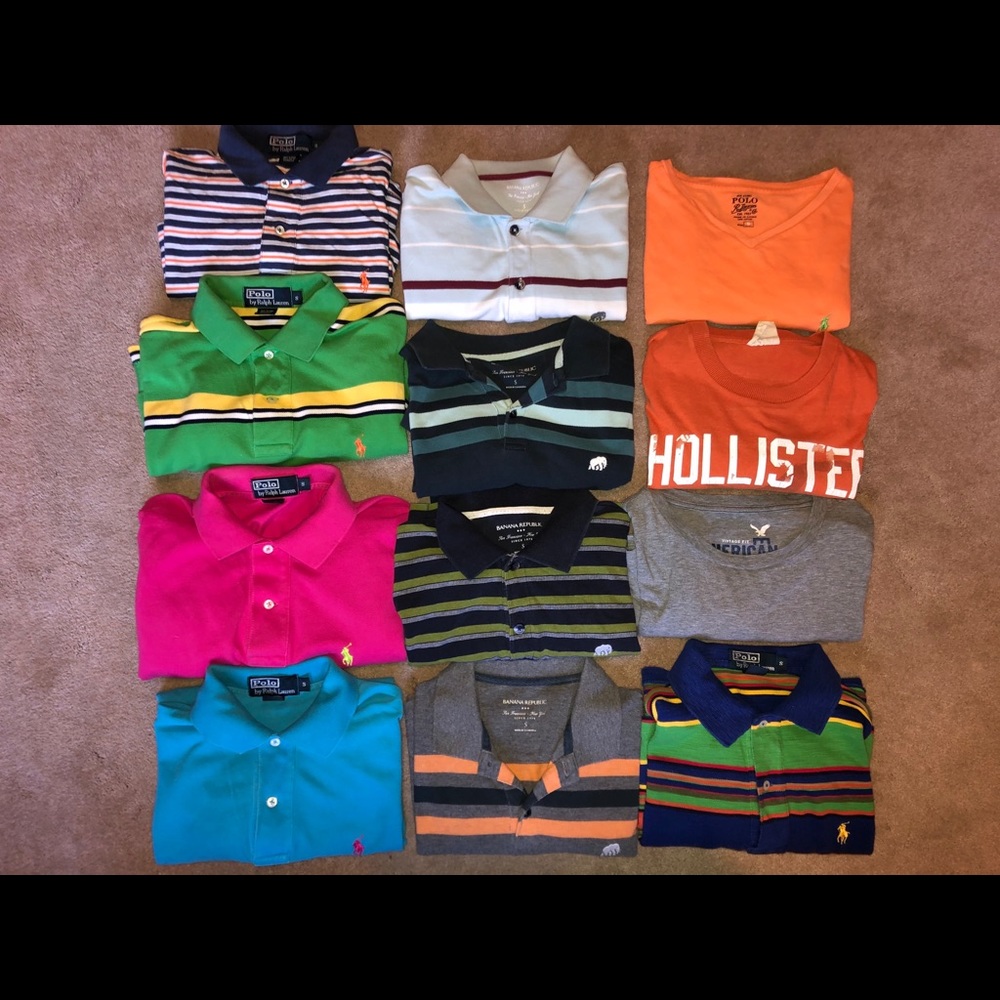 Bundle of Ralph Lauren, Banana Republic, Holister